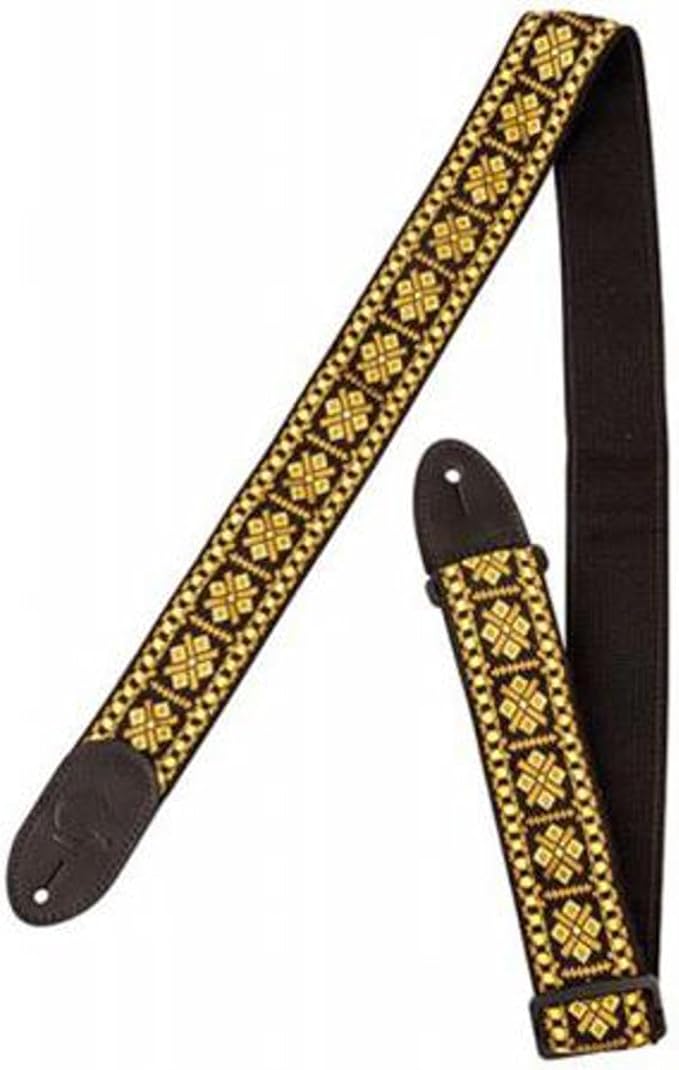 Gretsch G Brand Strap Diamond BLK END — 2