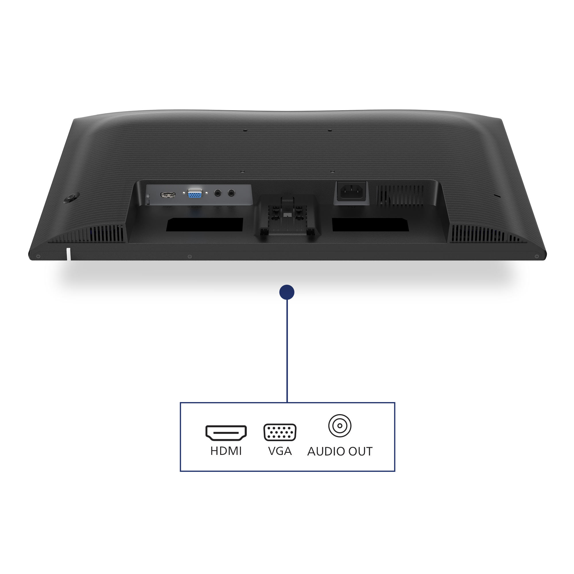 Monitor Philips 24E1N1100AH 00 WLED IPS 23 4ms Full HD — 4