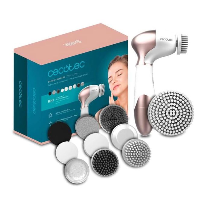 Cecotec 03371 Facial brush with 9 brush heads — 7