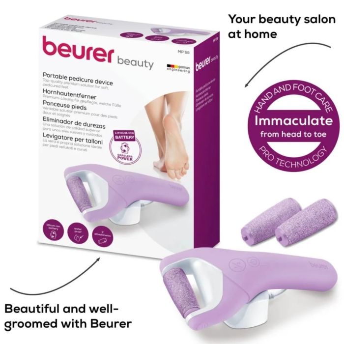 Beurer MP59 portable pedicure device — 2