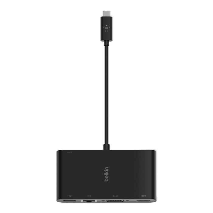 Belkin USB-C TO GBE HDMI VGA USB-A 100W AVC004BTBK — 5