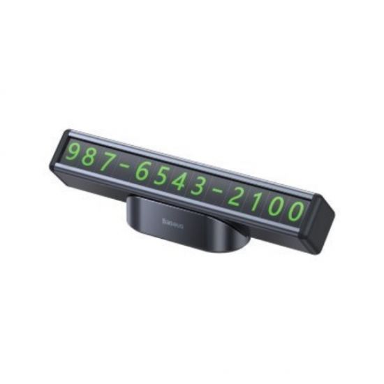 Baseus Square Bar Temporary Parking Number Plate