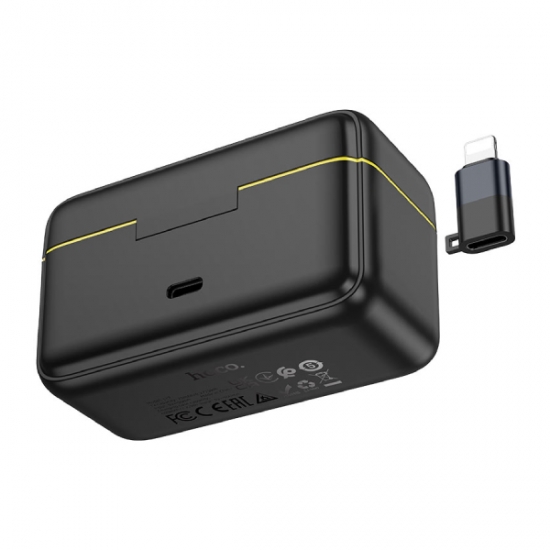 Hoco L17 Dual-mic Magnetic Lavalier Wireless Digital iP Type-C Microphone — 3