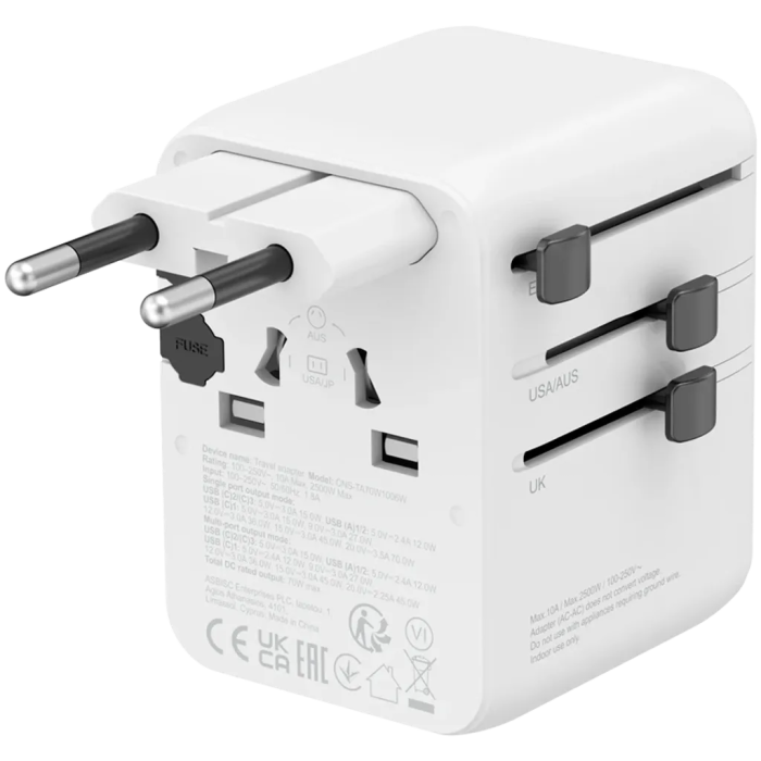 Canyon Travel Adapter OnTour 70 CNS-TA70W1006W 70W — 2