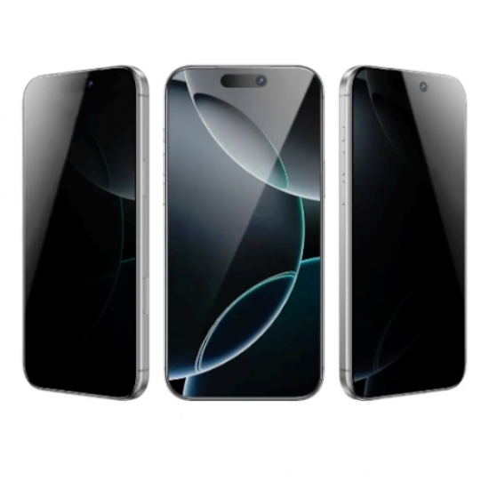 Lion 9H Steve Privacy Screen Protector Glass For iPhone 17 — 3