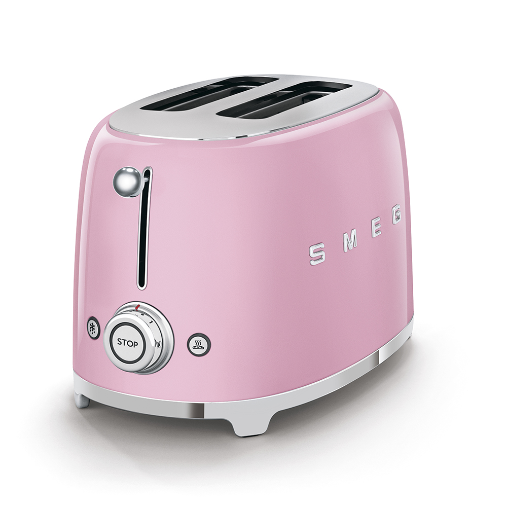 SMEG Toaster 2 Slice 50 s Style TSF01PK — 2