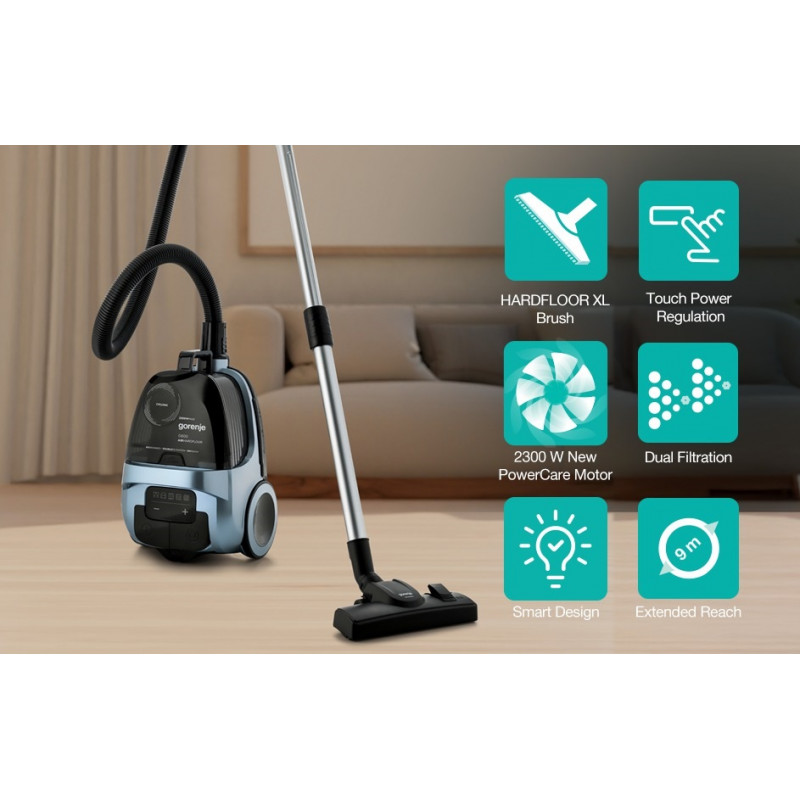 Vacuum cleaner GORENJE VC2302G6AHBL — 4