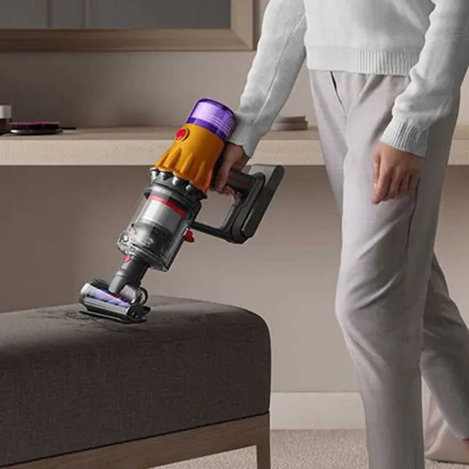 Cordless vacuum cleaner Dyson V12 DETECT SLIM ABSOLUTE SV46 NICKEL — 4