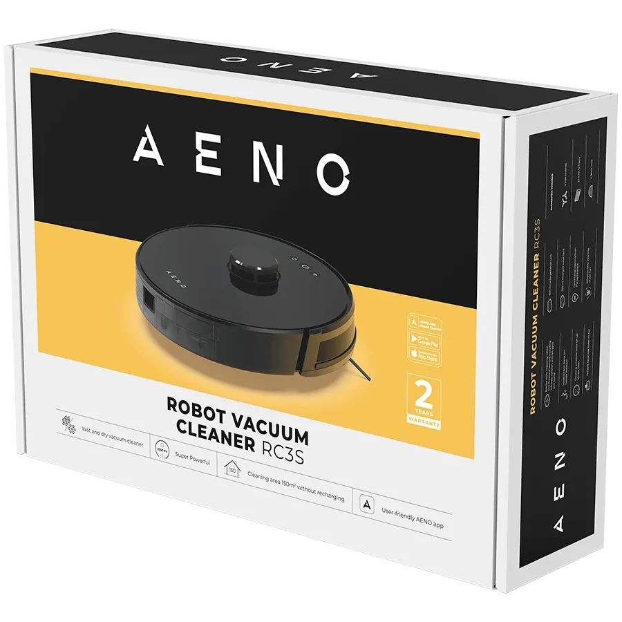 Robotic Vacuum Cleaner AENO RC3S — 9
