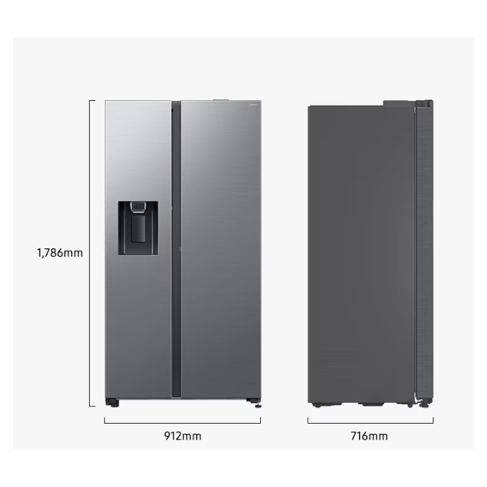 Refrigerator Samsung RS80F65M1BWT — 25