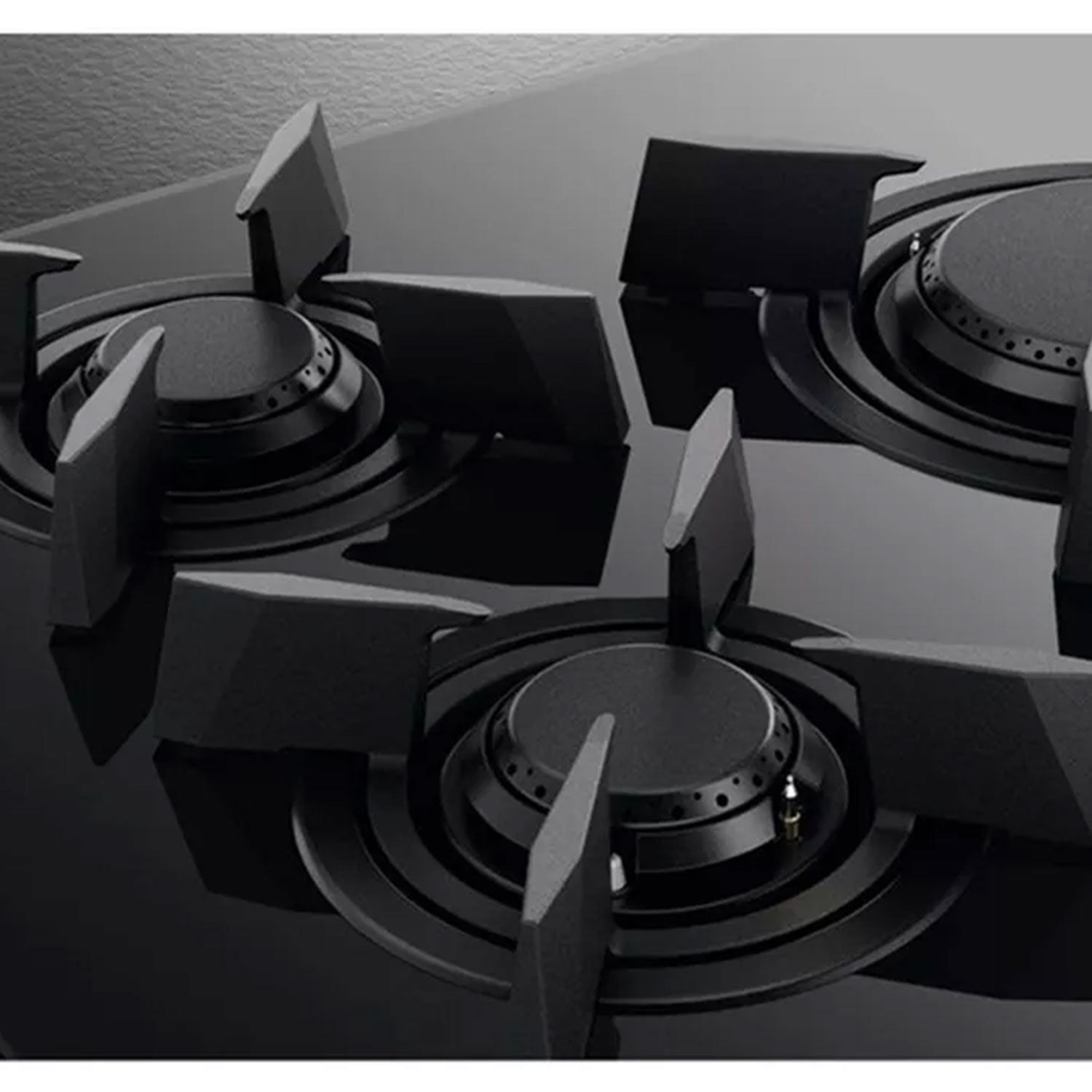 Glass gas hob AEG HKB75453NB — 4