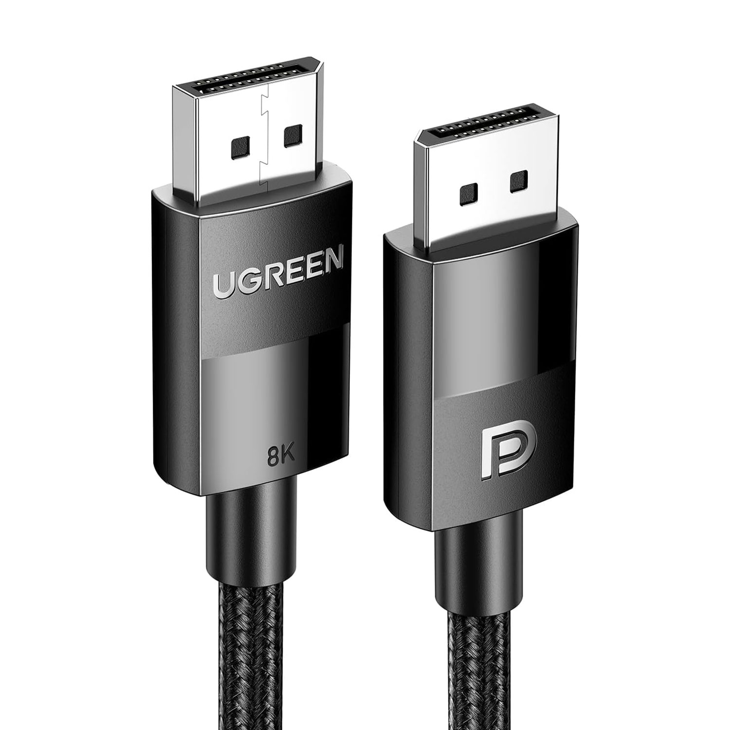 Cable UGREEN DP114 DisplayPort 1.4 8K BK 80392 — 2