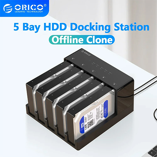 ORICO 6558US3-C 5 Bay USB 3.0 SATA — 3