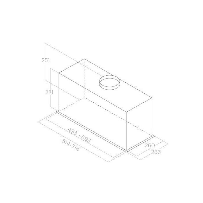 Elica FOLD BL MAT A 52 — 5