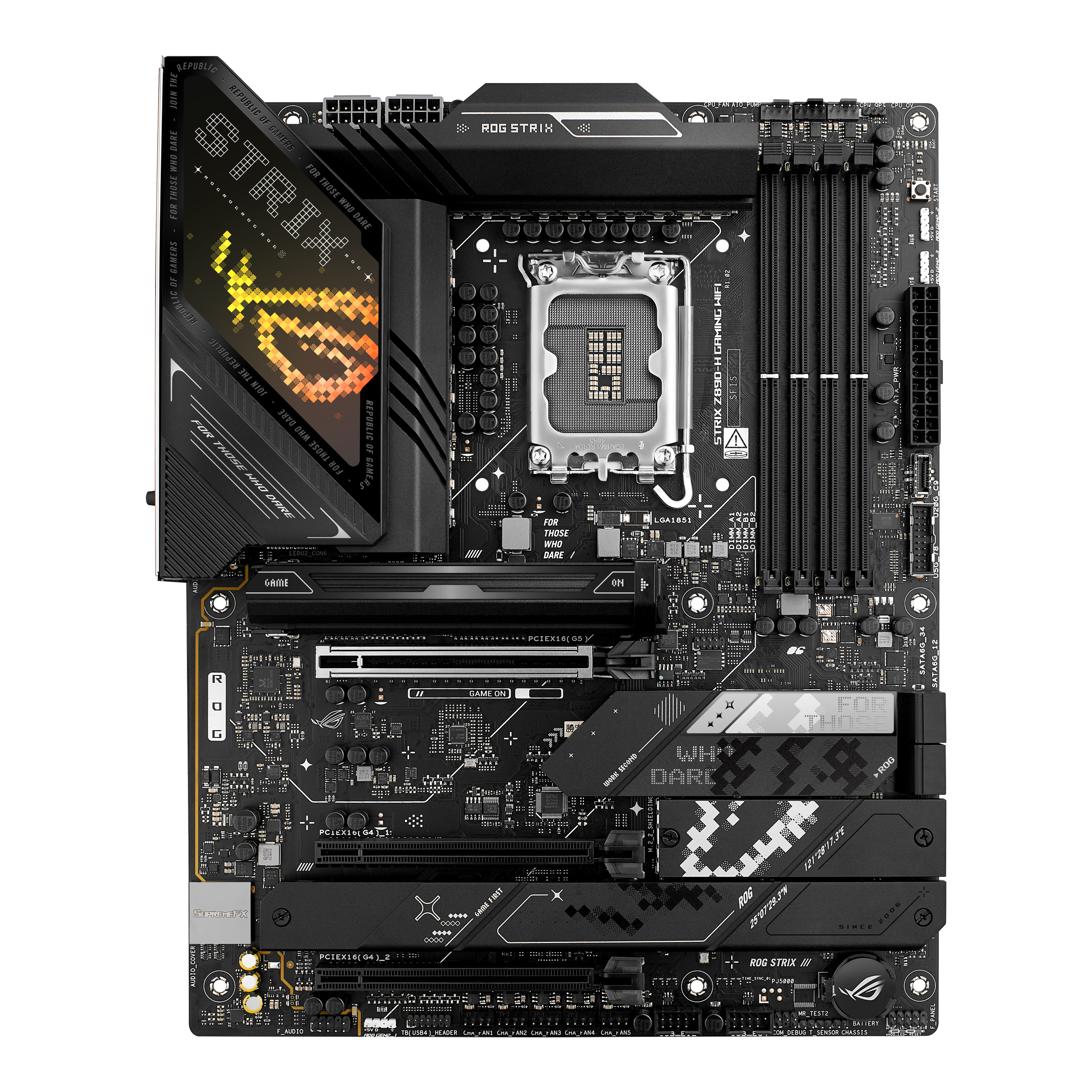 ROG Strix Z890-H WiFi iZ890 1851s DDR5 ready — 2