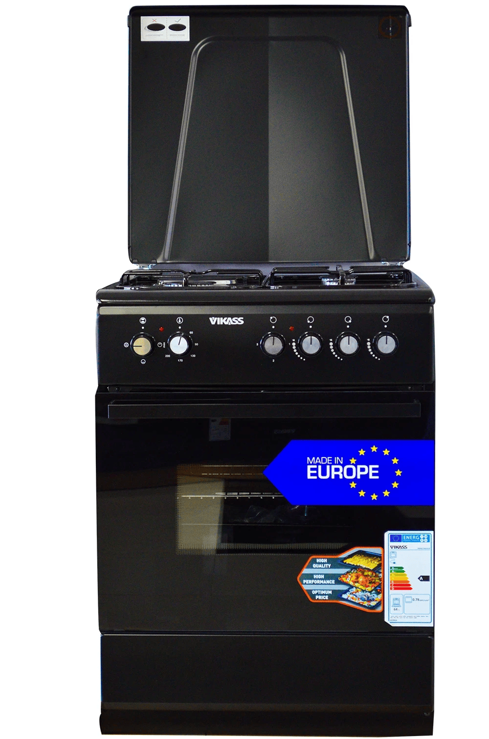 Gas-electric cooker VIKASS VG6531B