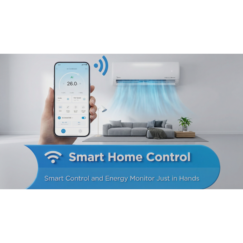 Air conditioner MIDEA EZ2-12HRFN8 Pip Inverter — 9