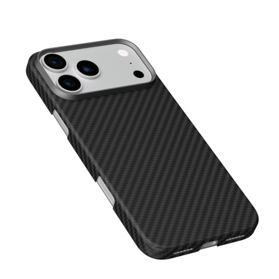 Levelo Sergei 1500D Aramid Fiber Case For iPhone 17 Pro Sunset — 4