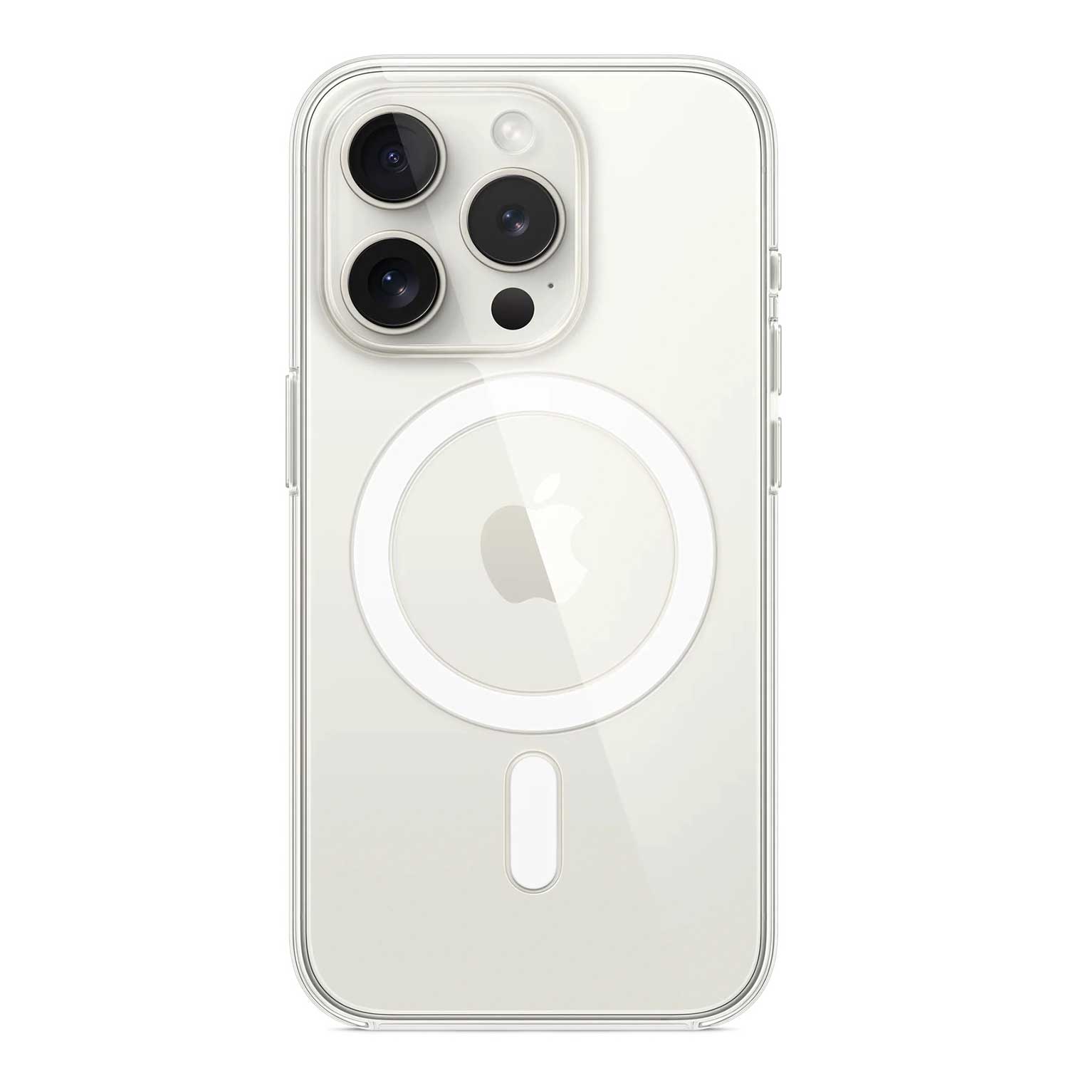 Cover for iPhone 15 Pro Clear case with MagSafe — 4