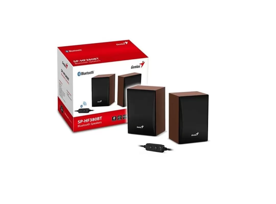 Genius SP-HF380BT Wood Speaker — 3