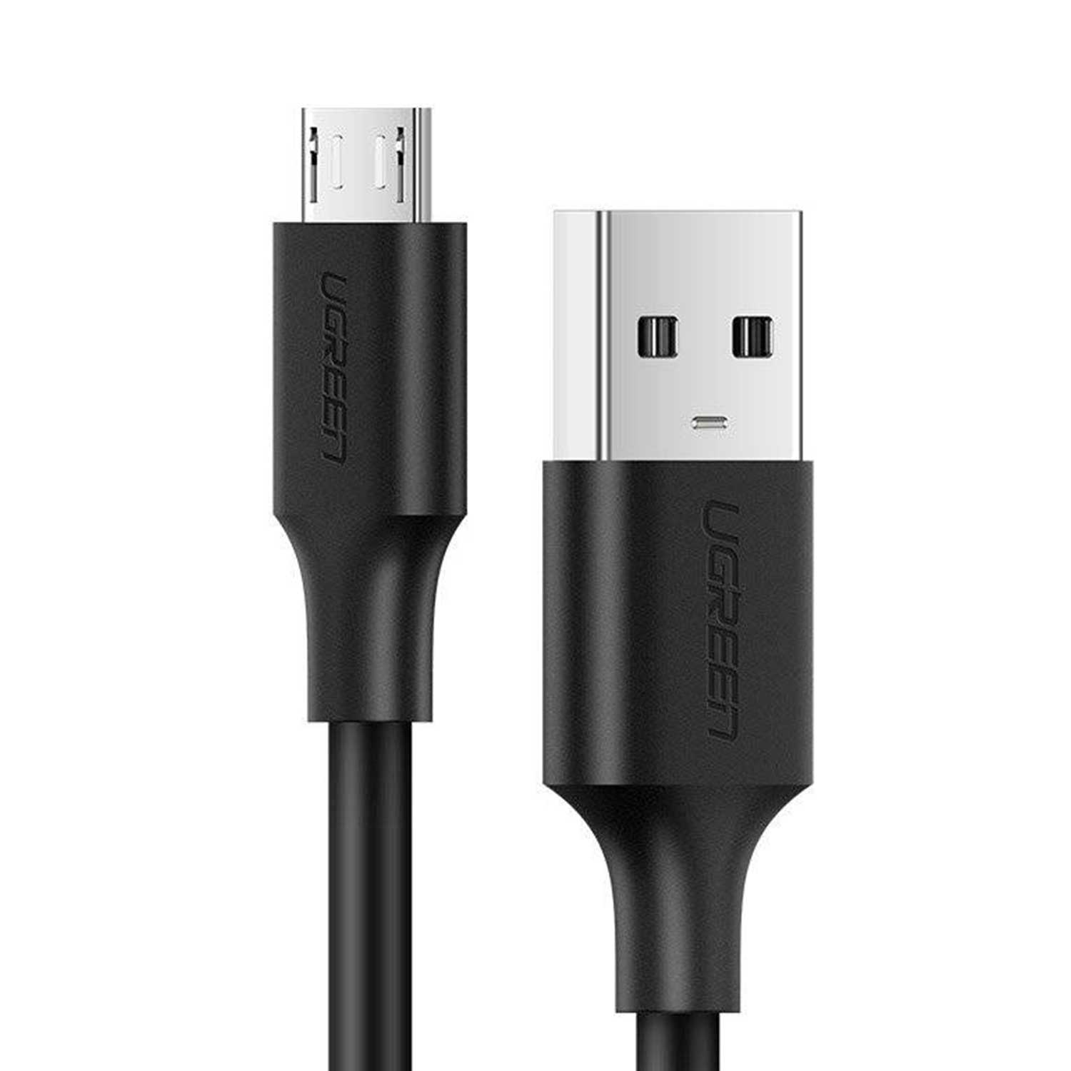 UGREEN USB-A to Type-C cable, nickel-plated, 0.25m, BK 60124 — 2