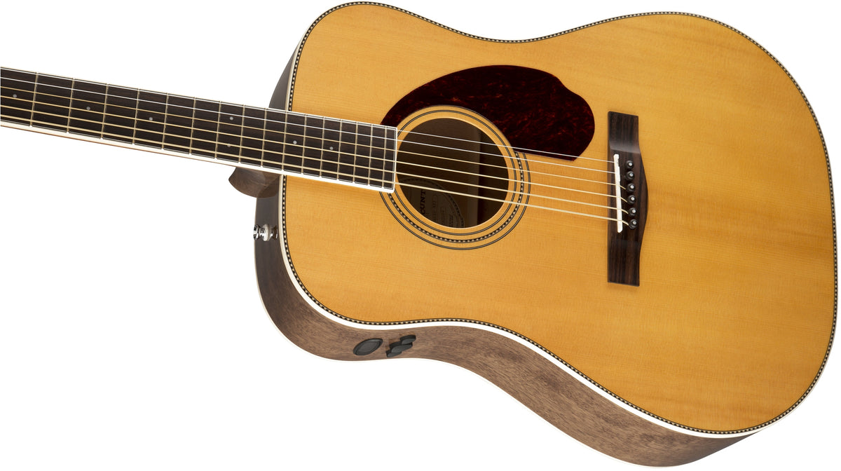 Fender Paramount PM-1E Standard Acoustic-Electric Guitar with Case — 3