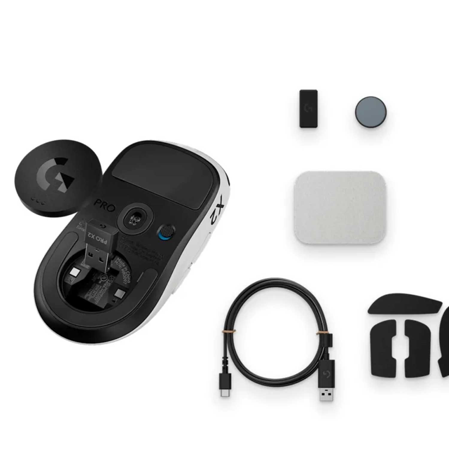 Mouse Logitech G PRO X2 SUPERSTRIKE LUNAR ECLIPSE L910-007776 — 3