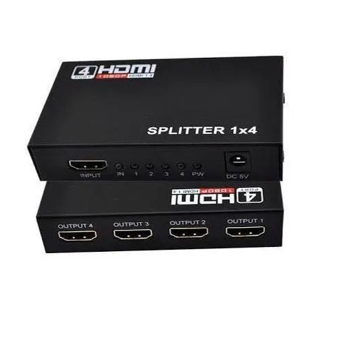 Bajeal HDMI 1.4 1080P 4 port Splitter EU Plug — 3