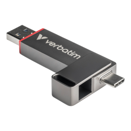 Verbatim Dual QuickStick Flash USB C USB A — 2