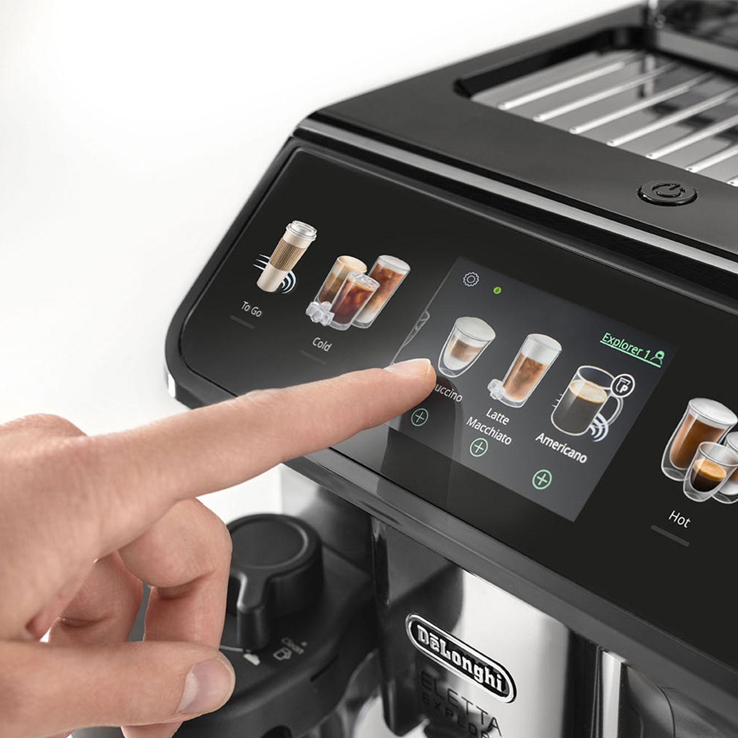Automatic coffee machine De'Longhi ELETTA EXPLORE ECAM450.55.S — 4