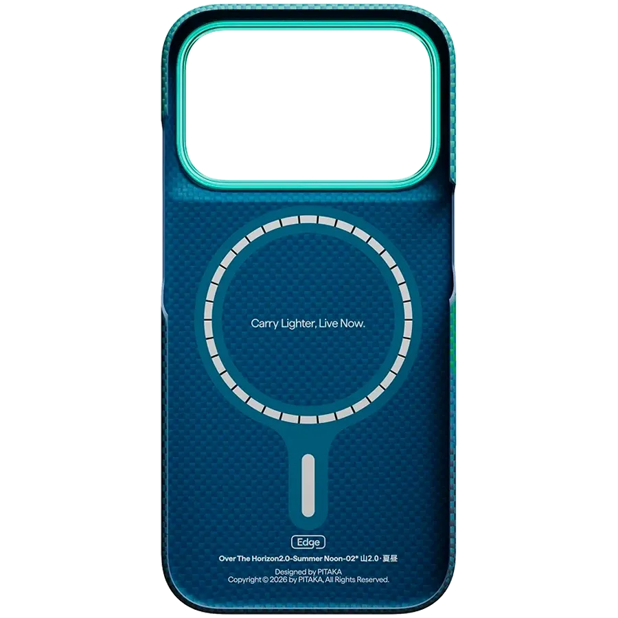 PITAKA Case Over The Horizon with MagSafe Summer Noon for iPhone 18 Pro — 2