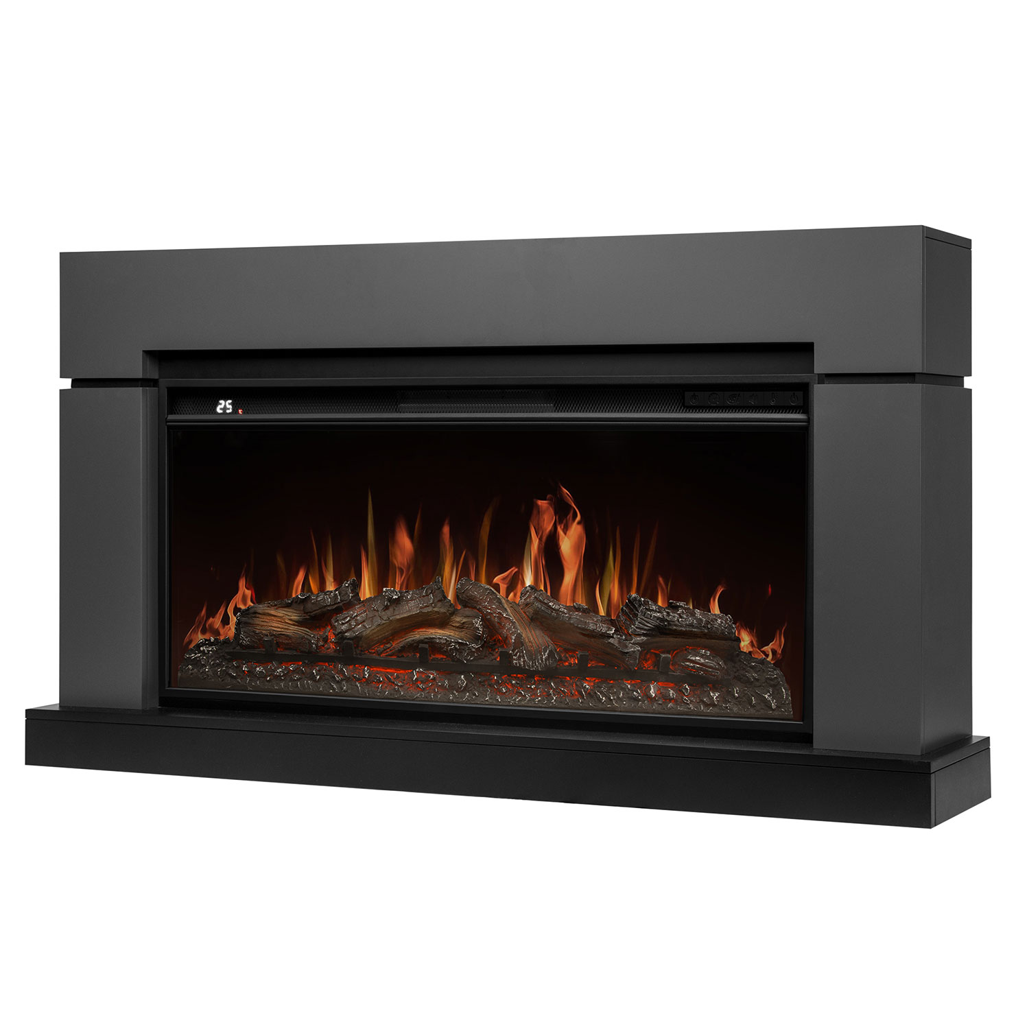 Fireplace FIRELIGHT FIRELIGHT SET RTFP P-AR40LS LINDOS 36 GRAPHIT — 4