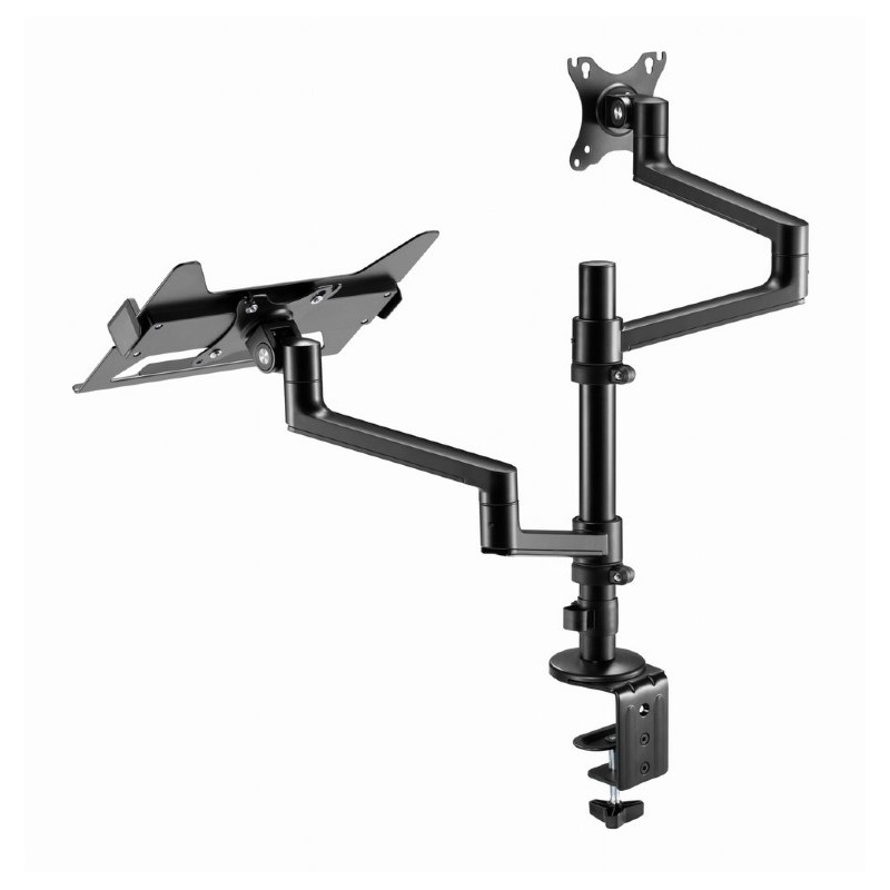Gembird MA-DA-04 One Monitor+ Laptop VESA Arm stand for 1 monitor laptop — 4