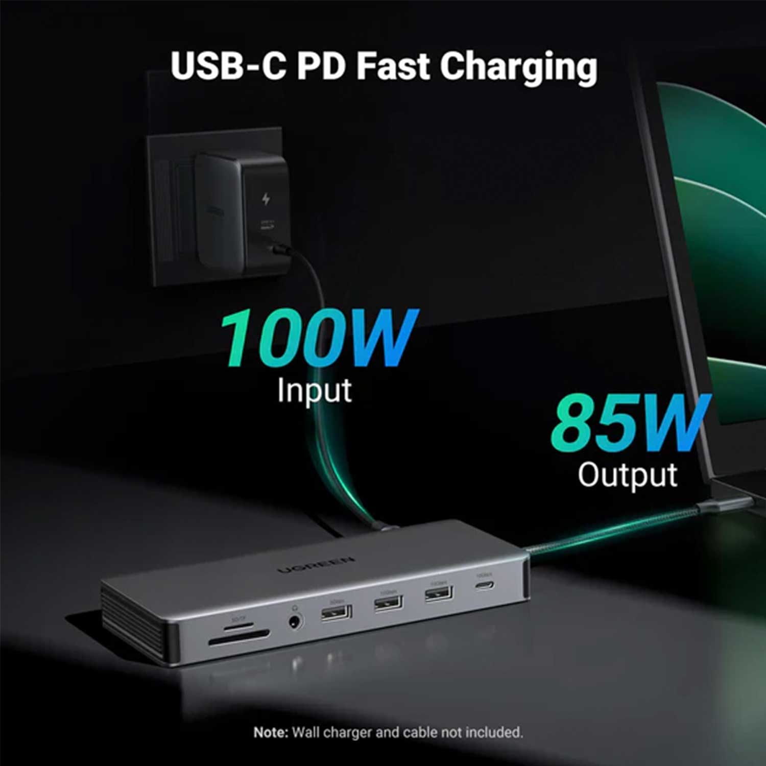 USB hub UGREEN 13-in-1 USB-C Multifunction Adapter 15978 — 3