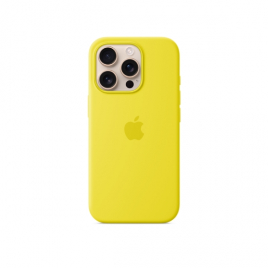 Cover for iPhone 16 Pro Silicone Case With MagSafe Star Fruit — 7