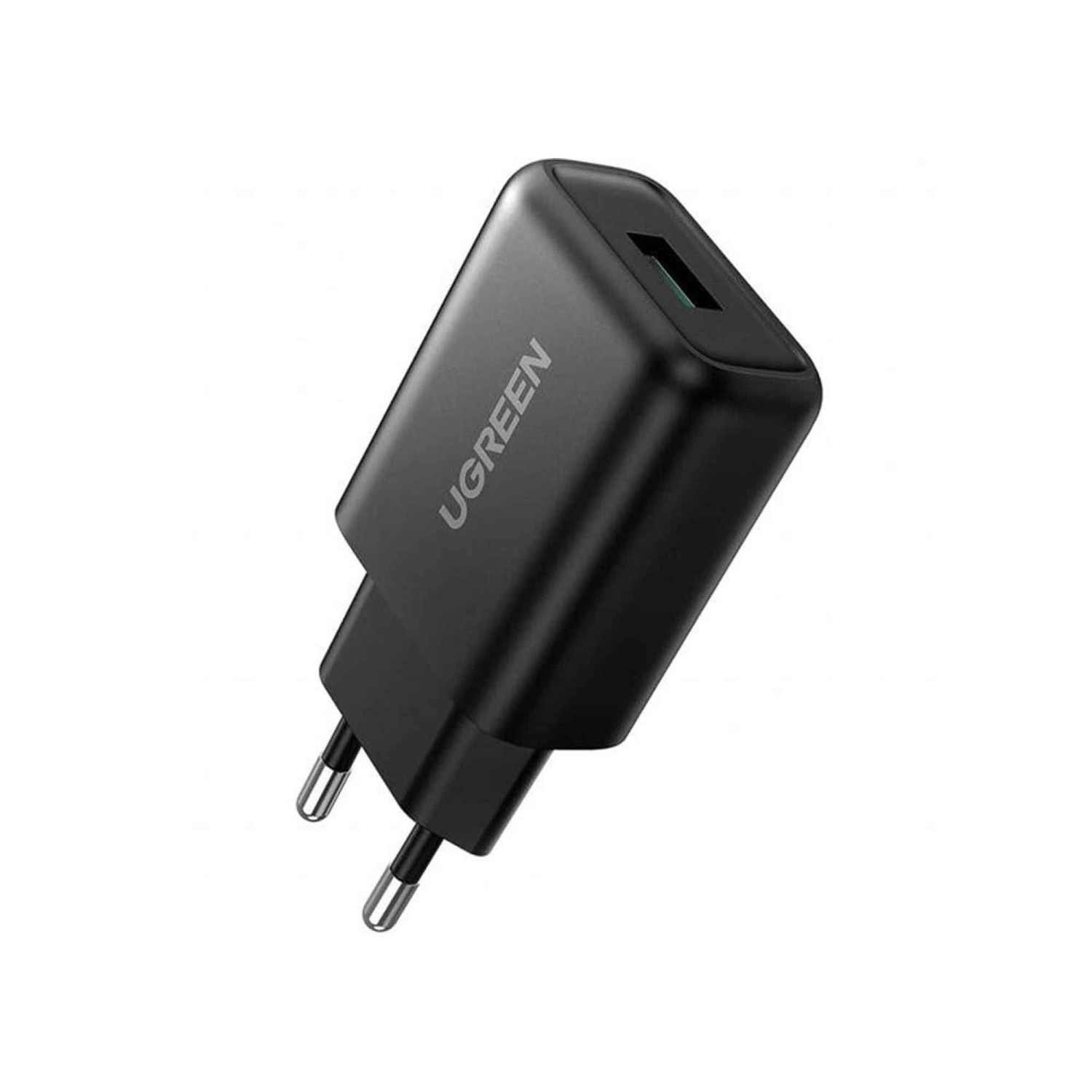 Power adapter UGREEN CD122 Fast Charging BK 70273 18W — 2