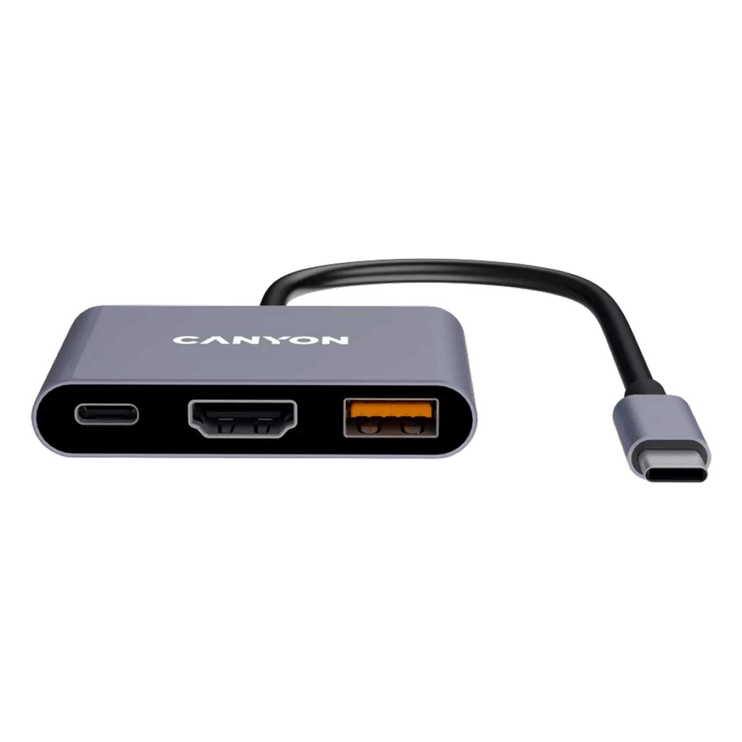USB hub Canyon DS-4 USB-C 3-in-1 CNS-TDS4 — 2