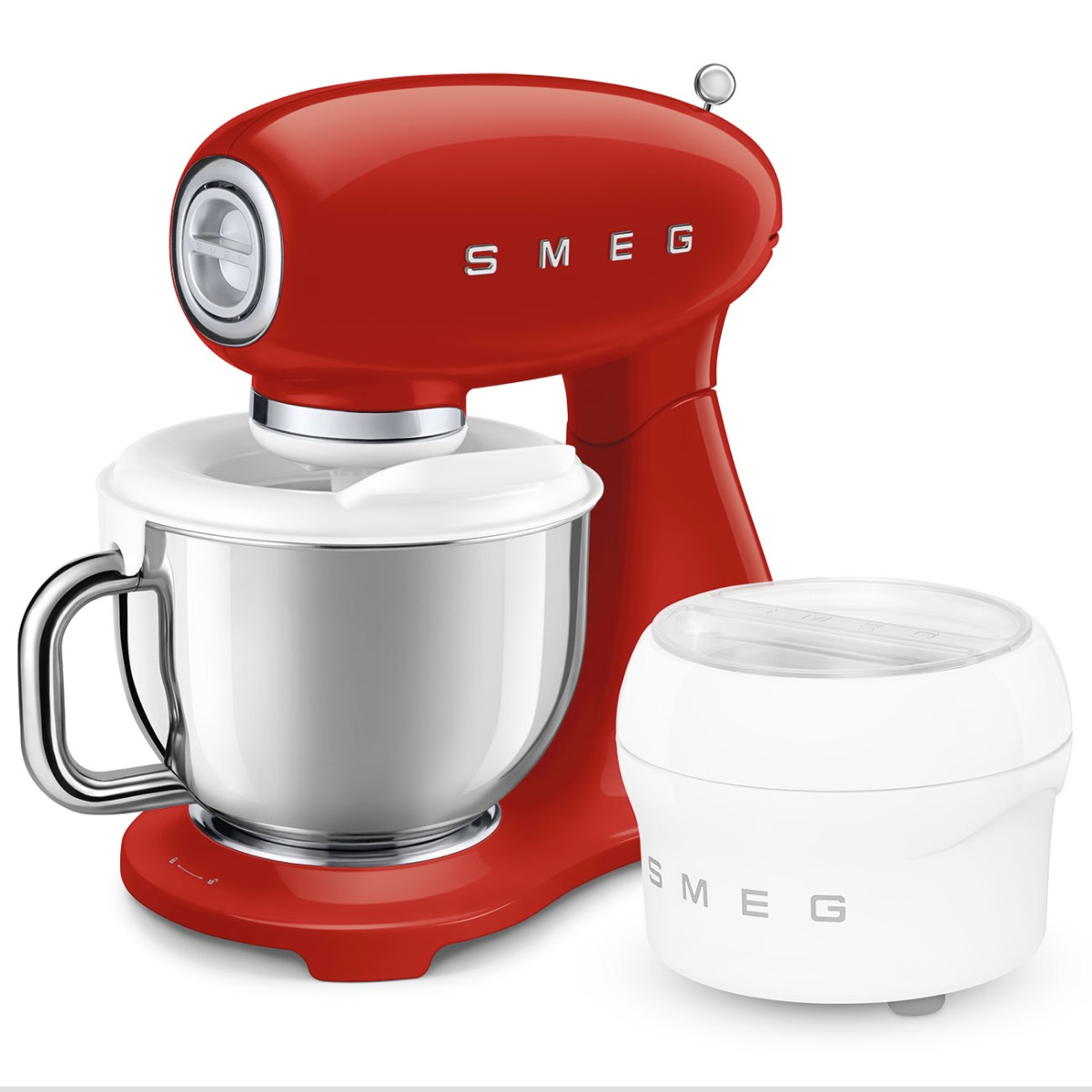 SMEG Stand Mixer Full Color Bowl SMF05RD — 9