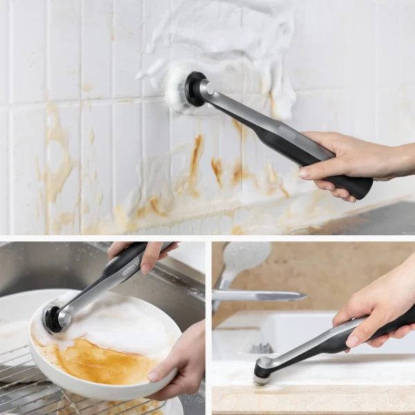 HOTO Wand™ Cordless Spin Scrubber HOE0021GL — 3