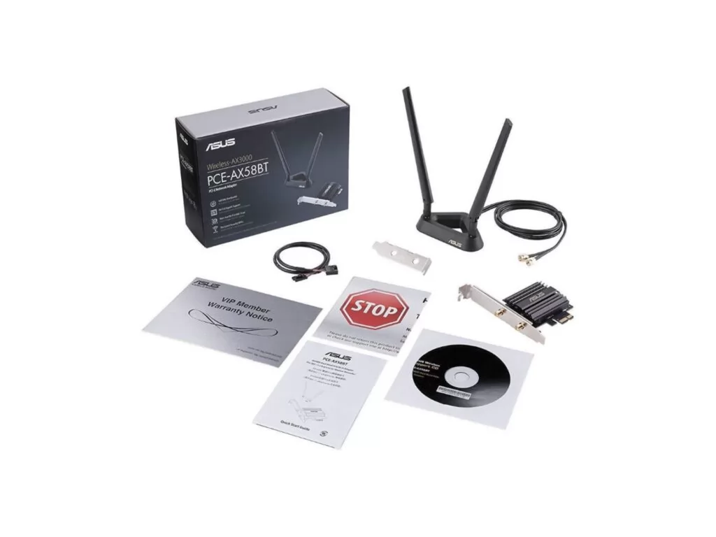 Сетевой адаптер ASUS PCE-AX58BT 90IG0610- — 3