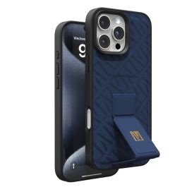 Case iPhone 16 Pro Levelo Morphix Cuero Gripstand — 2