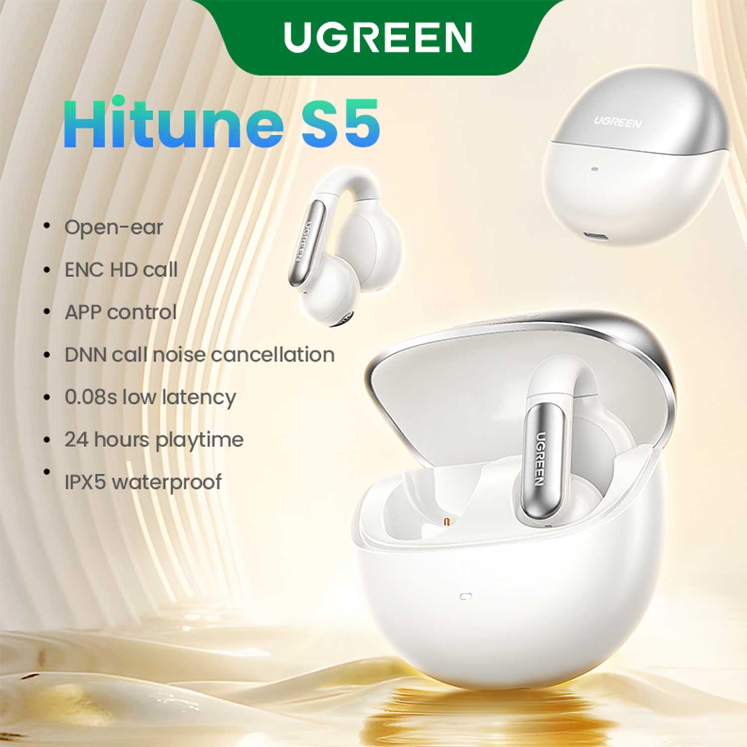 True wireless earbuds UGREEN HiTune S5 45761 — 3