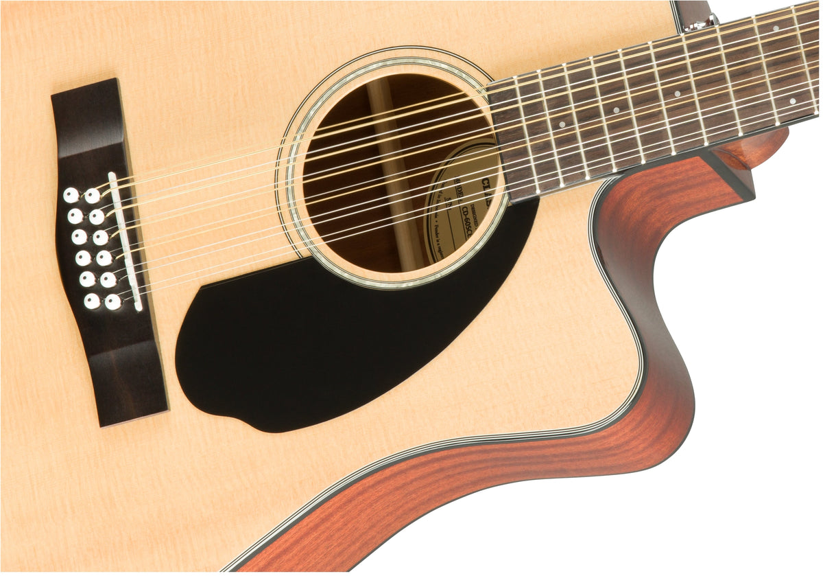 Fender CD-60SCE 12-strings Acoustic Electric Guitar NAT acoustic guitar — 2