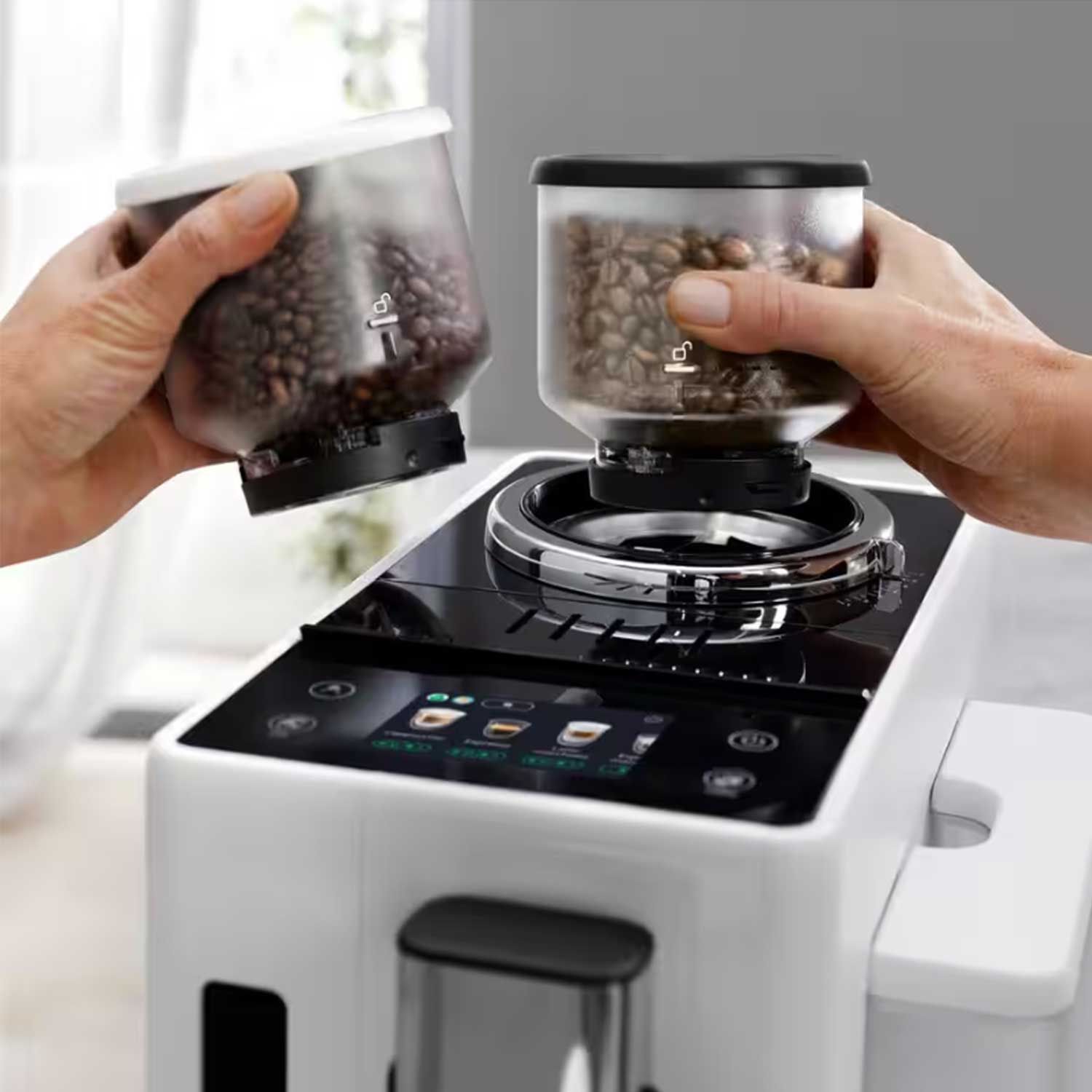 Automatic coffee machine De'Longhi RIVELIA EXAM440.55.W — 8