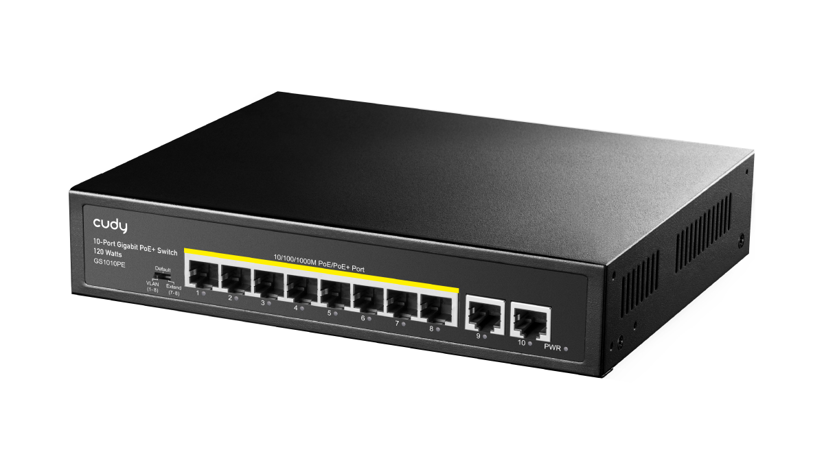 Cudy GS1010PE 10-port 10 100 ps Poe+ Switch — 4