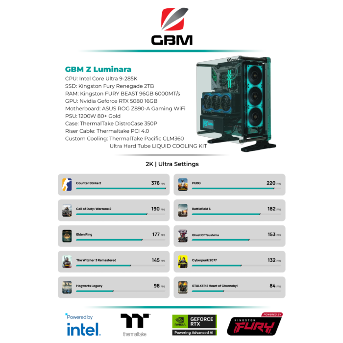Luminara Ultra 9-285K RTX5080 Z890-A — 11