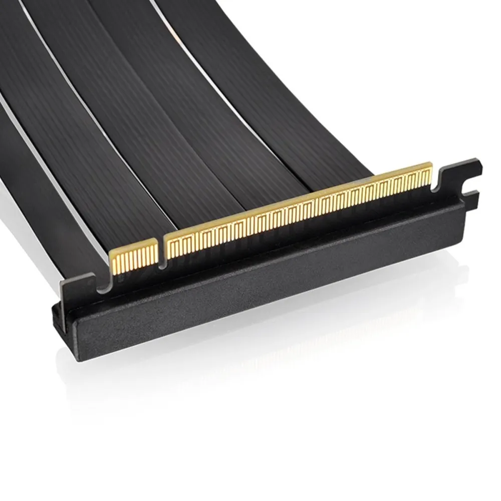 Thermaltake PCI-E 4.0 Dual 90 Degree Riser Cable 130mm — 5