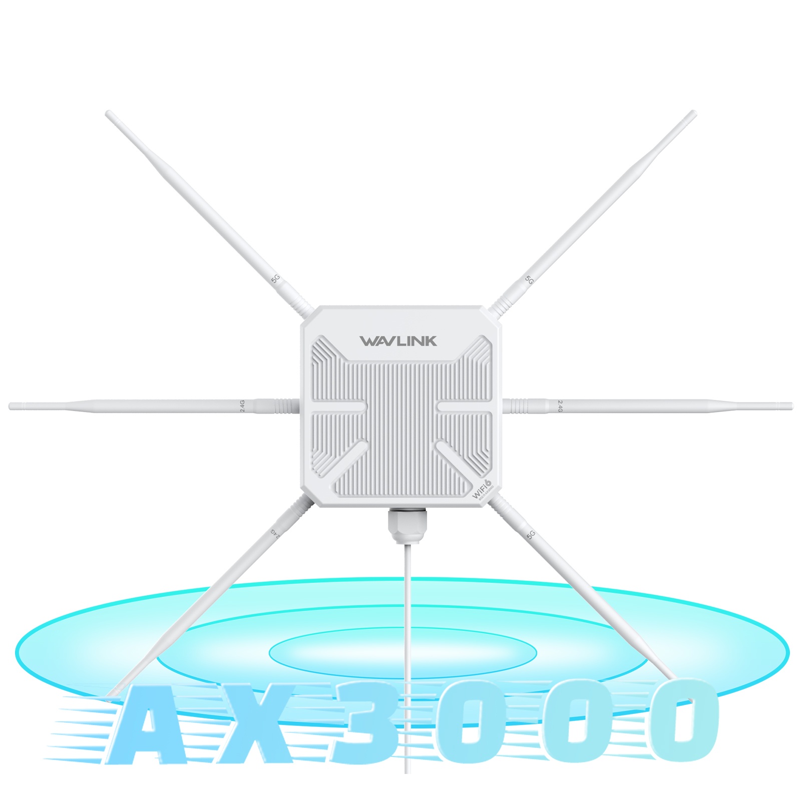 Wavlink WN588HX3 Dual Band WiFi6 Outdoor AX3000 — 2