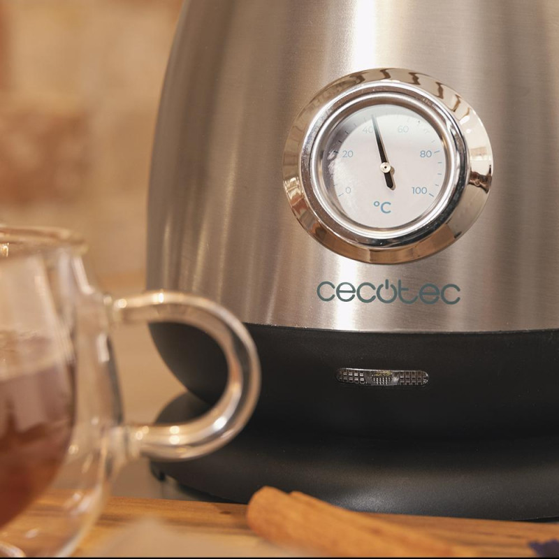Թեյնիկ Cecotec THERMOSENSE 620 RETRO STEEL — 4