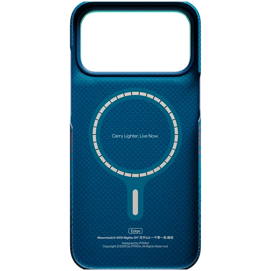 PITAKA Case Moonrise Nights with MagSafe for iPhone 18 Pro Max — 2